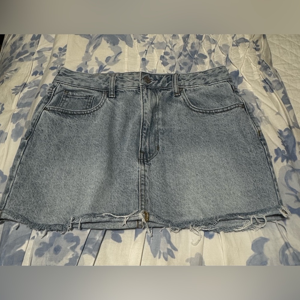 PacSun | Light Blue Denim Mini Skirt
